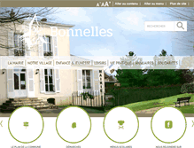 Tablet Screenshot of mairie-bonnelles.fr